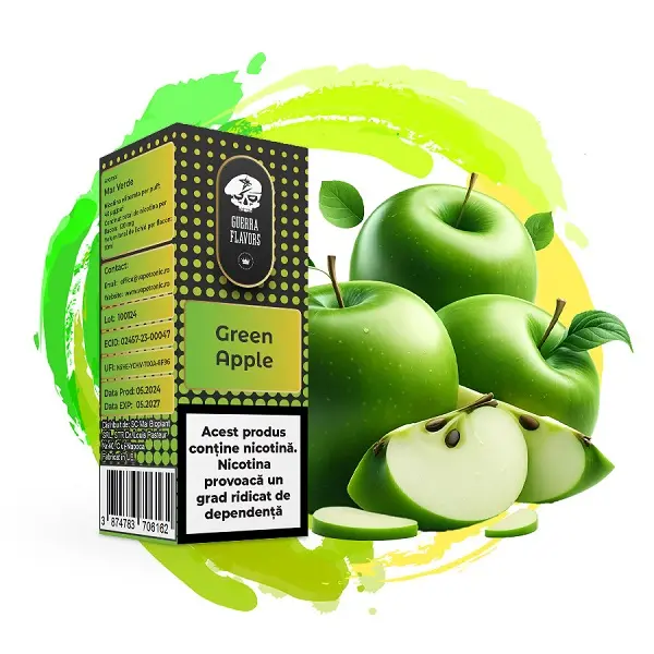 Lichid GuerraLiq 10ml 12mg - Green Apples
