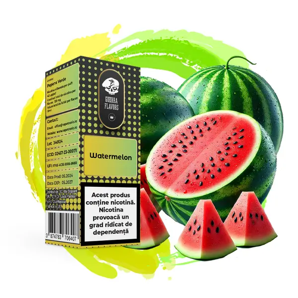 Lichid GuerraLiq 10ml 12mg - Watermelon