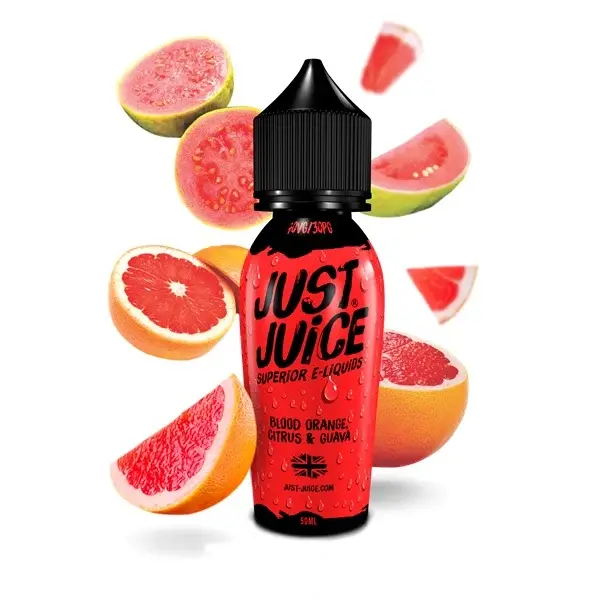 Lichid Just Juice 50ml - Blood Orange Citrus & Guava