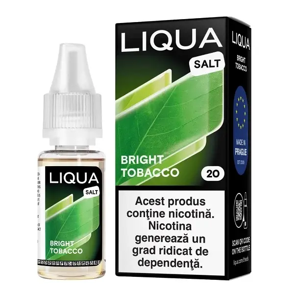 Lichid Liqua Salt 10ml - Bright Tobacco-20mg