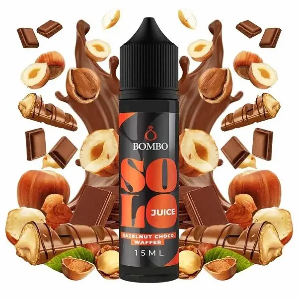 Lichid Longfill Bombo 15ml - Hazelnut Choco Waffer