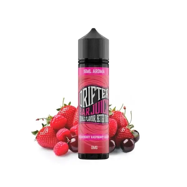 Lichid Longfill Drifter Bar 16ml - Strawberry Raspberry Cherry