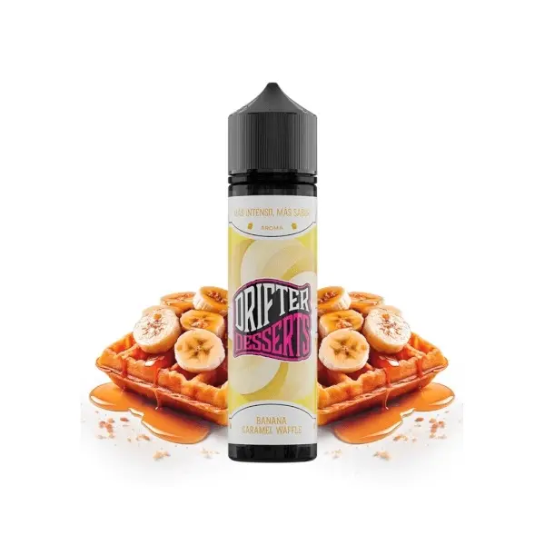 Lichid Longfill Drifter Desserts 16ml - Banana Caramel Waffer