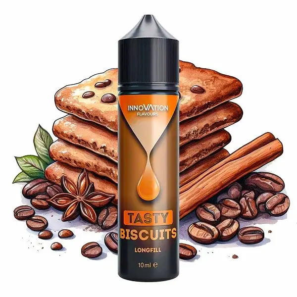 Lichid Longfill Innovation 10ml - Tasty Biscuits