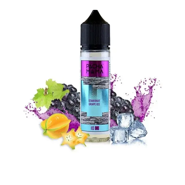 Lichid Longfill Pacha Mama 10ml - Starfruit Grape Ice