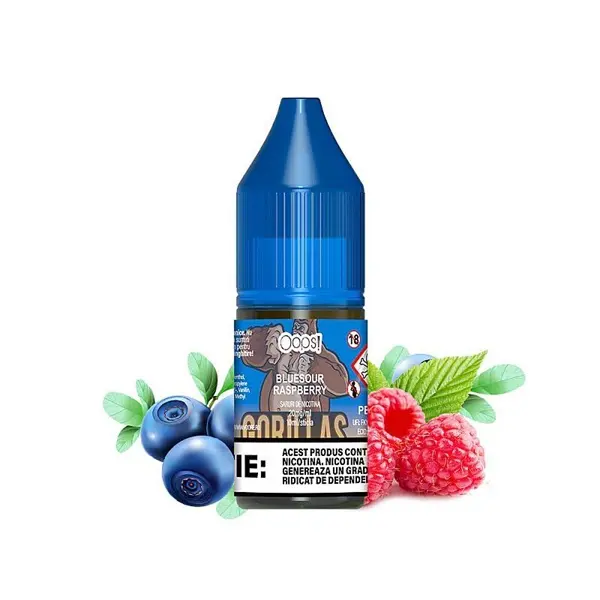 Lichid OOPs Salt 10ml 20mg - Bluesour Raspberry