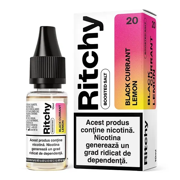 Lichid Ritchy Salt 10ml - Black Currant Lemon-20mg