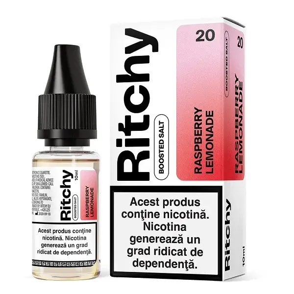 Lichid Ritchy Salt 10ml - Raspberry Lemonade-10mg