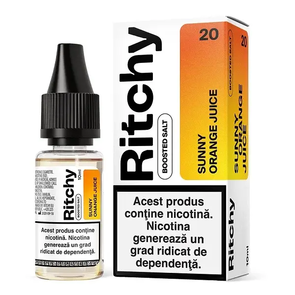 Lichid Ritchy Salt 10ml - Sunny Orange Juice-10mg