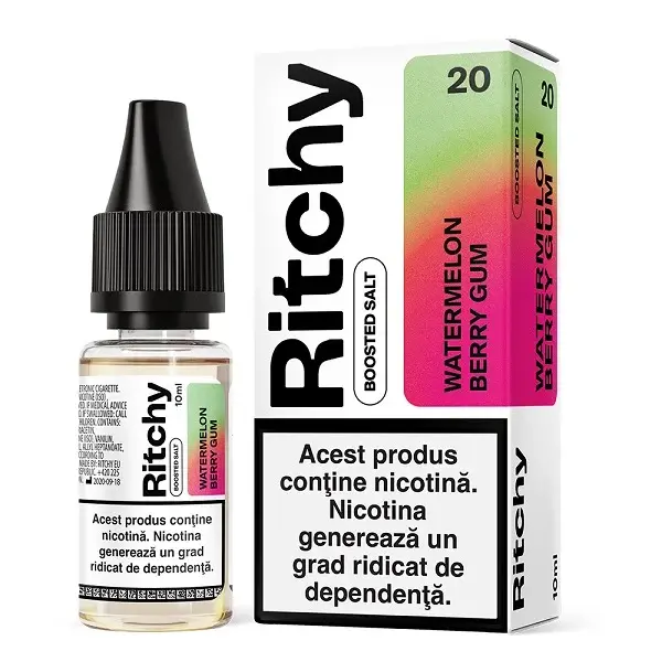 Lichid Ritchy Salt 10ml - Watermelon Berry Gum-20mg