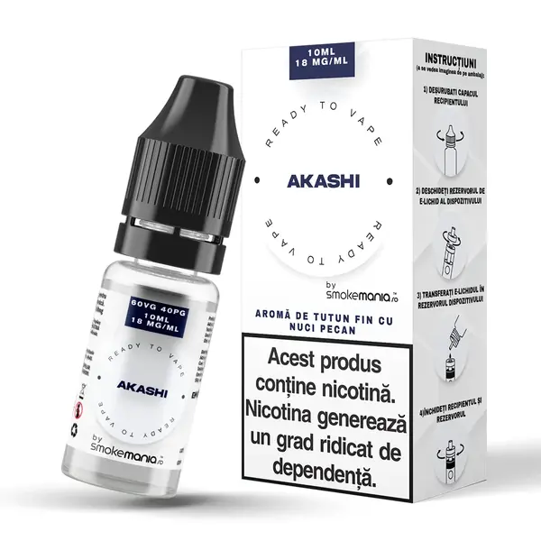 Lichid SmokeMania 10ml - Akashi - 18mg