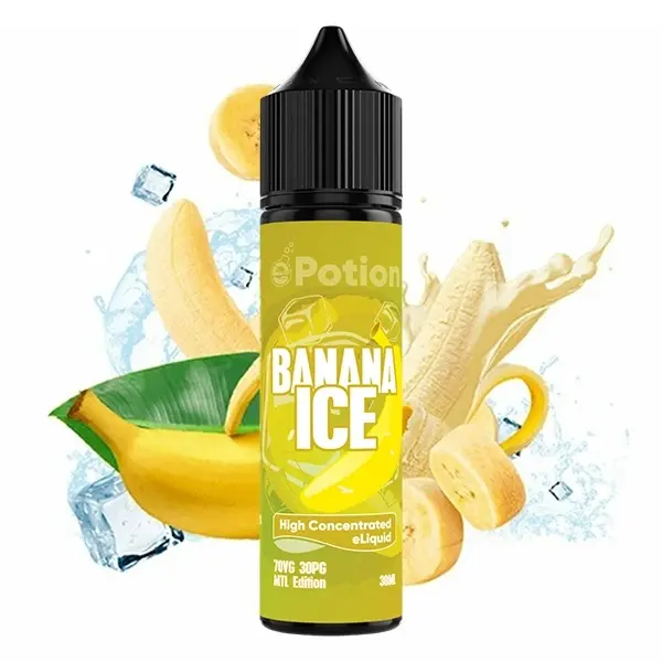 Lichid Smokemania 30ml - Banana Ice