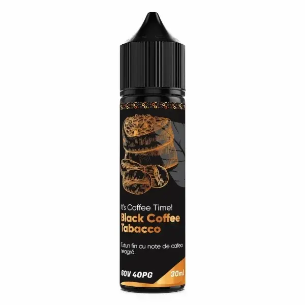 Lichid Smokemania 30ml - Black Coffee Tobacco