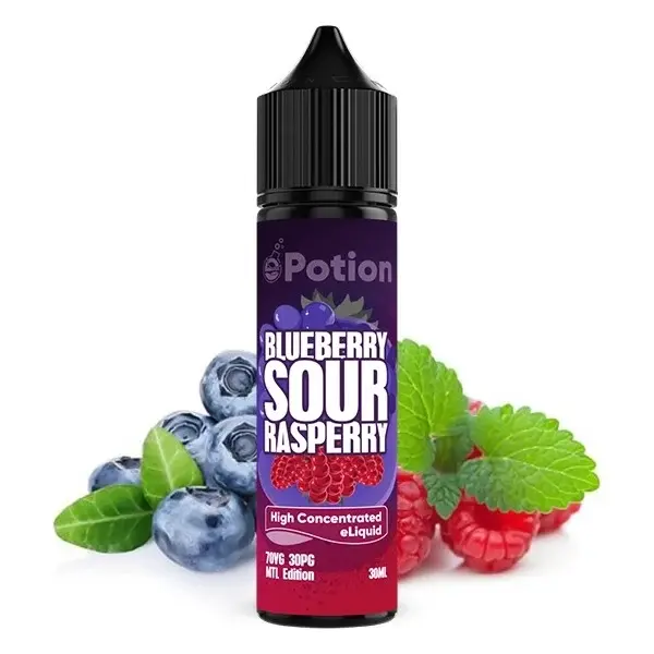 Lichid Smokemania 30ml - Blueberry Sour Raspberry