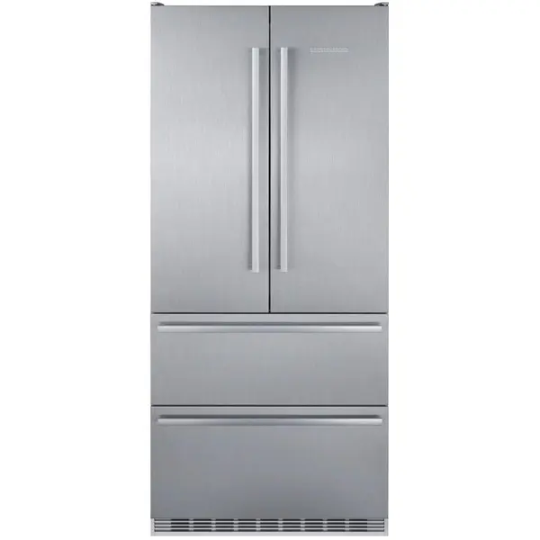 Liebherr Side by Side Liebherr PremiumPlus BioFresh CBNes 6256, FrenchDoor, 471L, Clasa F, H 204 cm, inox