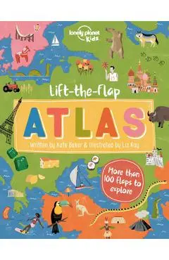 Lift-The-Flap Atlas 1 - Lonely Planet Kids