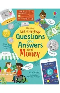 Lift-The-Flap Questions and Answers about Money - Lara Bryan