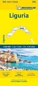 Liguria - Michelin Local Map 352, Sheet Map/Michelin