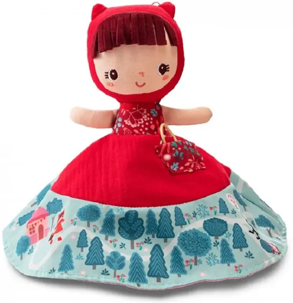 Lilliputiens Transforming Doll - Scufița Roșie, bunica și lupul