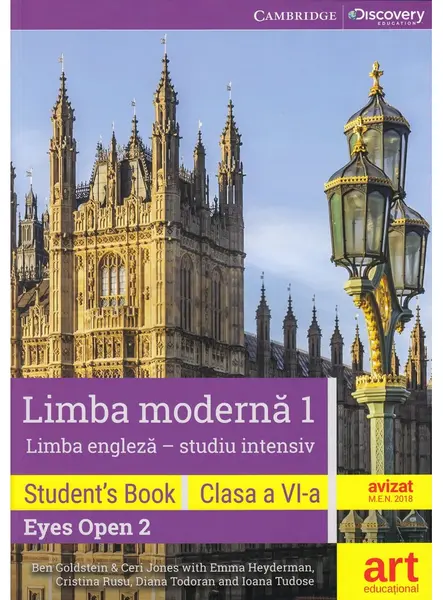 Limba Engleza (studiu intensiv). Clasa a VI-a. Cartea elevului | Ben Goldstein, Ceri Jones, Cristina Rusu, Diana Todoran, Iana Tudose, Emma Heyderman