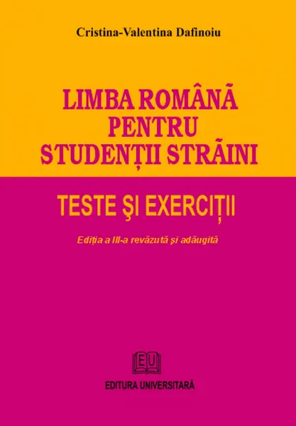 Limba romana pentru studentii straini | Cristina Valentina Dafinoiu