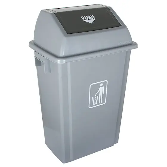 Limpio Cos de gunoi Limpio 58L Push-Bin