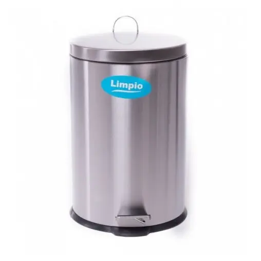 Limpio Cos de gunoi LImpio CX-20L, Inox Satinat