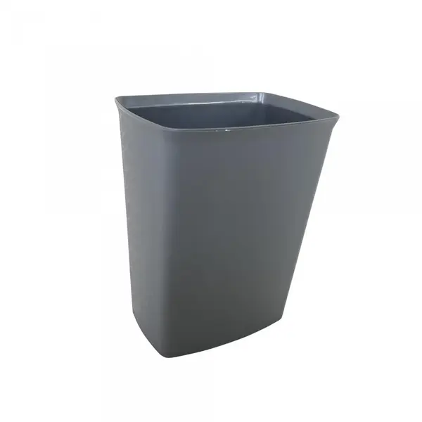 Limpio Cos gunoi Limpio B-030BG, 8 litri, dreptunghi, plastic, gri