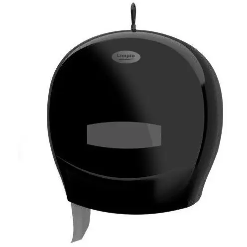 Limpio Dispenser hartie Jumbo Limpio DP 1000 JB, Inchidere cu cheie, Negru