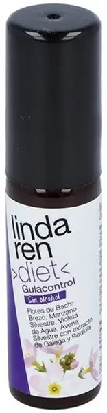 Lindaren Diet Gulacontrol Spray bucal pe bază de plante, 20 ml, Artesania Agricola