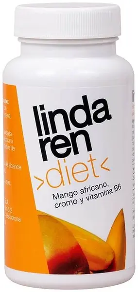 Lindaren Diet Mango african, Crom și Vitamina B6, 60 capsule, Artesania Agricola