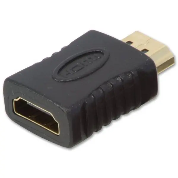Lindy Adaptor LINDY 1x HDMI Male - 1x HDMI Female, Negru