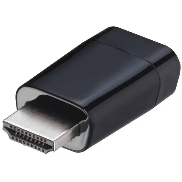 Lindy Adaptor LINDY Adaptor, 1x HDMI Male - 1x VGA Female, Negru