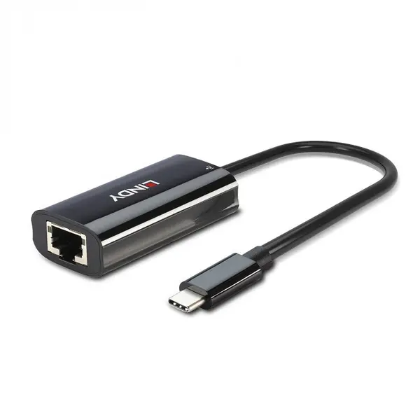 Lindy Adaptor USB 3.2 Gen1 type C la Gigabit LAN cu PD + PXE Boot, Lindy L43328