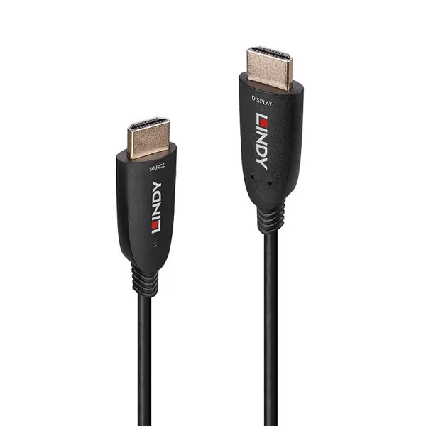Lindy Cablu fibra optica AOC HDMI 8K60Hz/4K120Hz HDR10+ T-T 30m, Lindy L38513