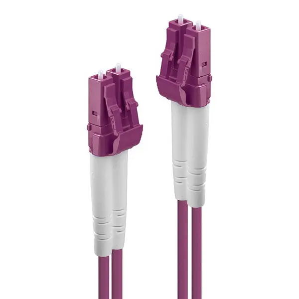 Lindy Cablu fibra optica LC-LC OM4 Duplex Multimode 15m, Lindy L46345