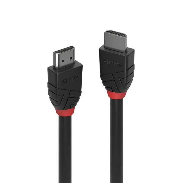 Lindy Cablu HDMI v2.0 4K30Hz Black Line T-T 10m, Lindy L36468