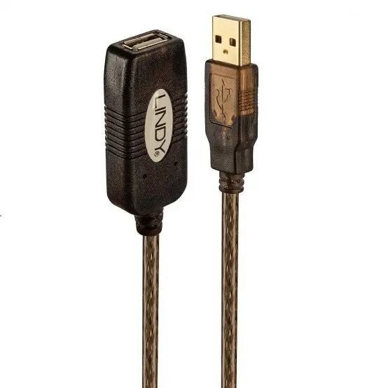 Lindy Cablu prelungitor USB 2.0, 20 m, Lindy