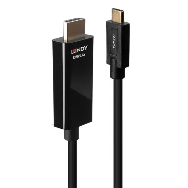 Lindy Cablu USB Type C la HDMI 4K60Hz cu HDR T-T 5m, Lindy L43315