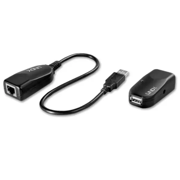 Lindy Extender USB 2.0 prin LAN pana la 50m, Lindy L42693