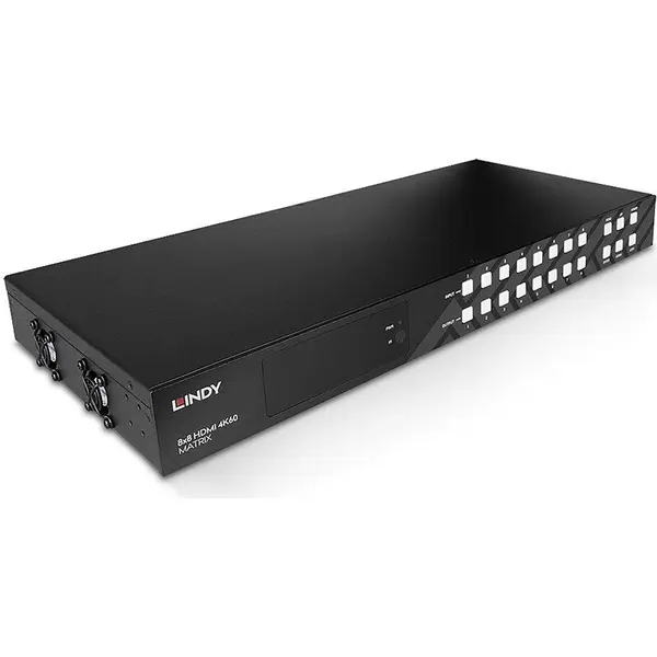 Lindy Switch Lindy LY-38334, 8x8 HDMI 4K60 Matrix, 3840x2160, 60Hz