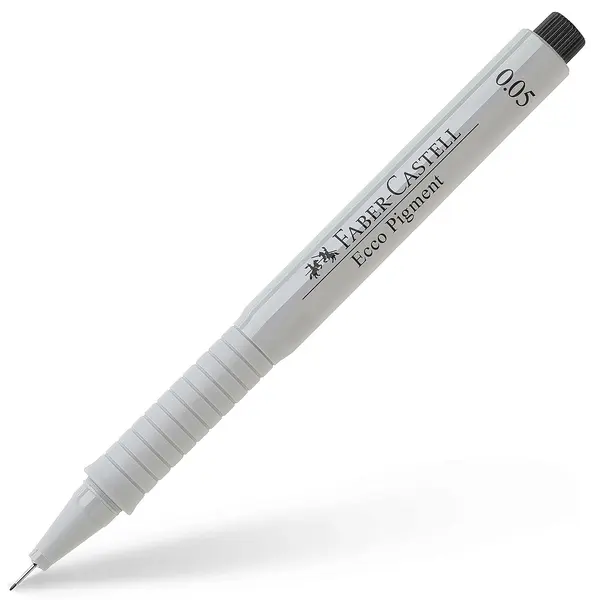 Liner Faber-Castell Ecco-Pigment - 0.05 mm, negru