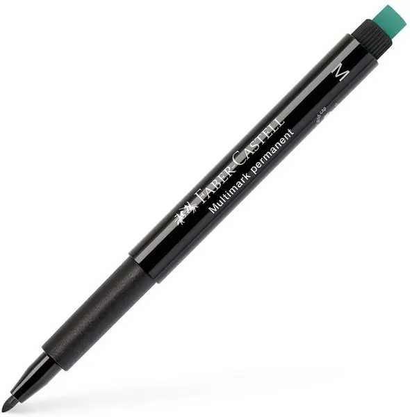 Liner permanent Faber-Castell Multimark - M, 0.1 mm, negru