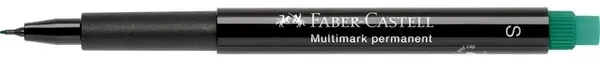 Liner permanent Faber-Castell Multimark - S, 0.4 mm, verde