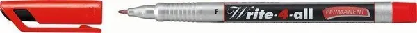 Liner permanent Stabilo - Write-4-All, 0.7 mm, roșu