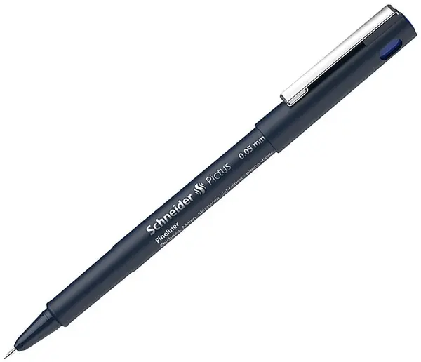 Liner Schneider Pictus - 0.05 mm, albastru