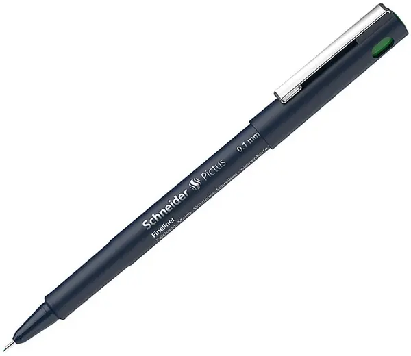 Liner Schneider Pictus - 0.1 mm, verde