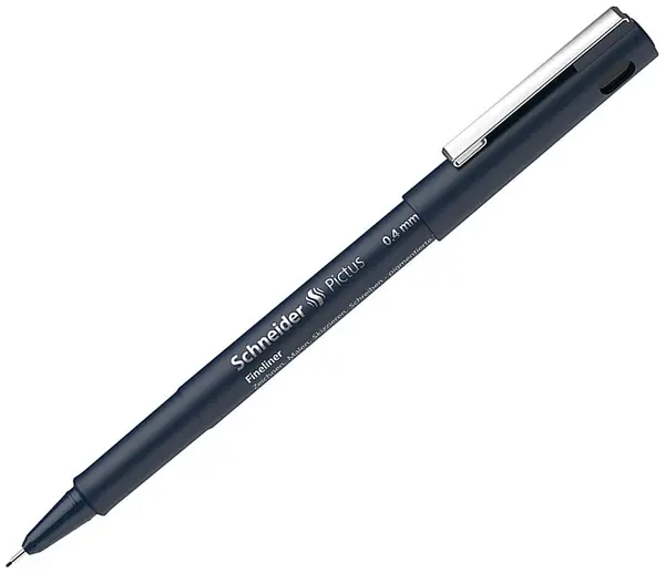 Liner Schneider Pictus - 0.4 mm, negru