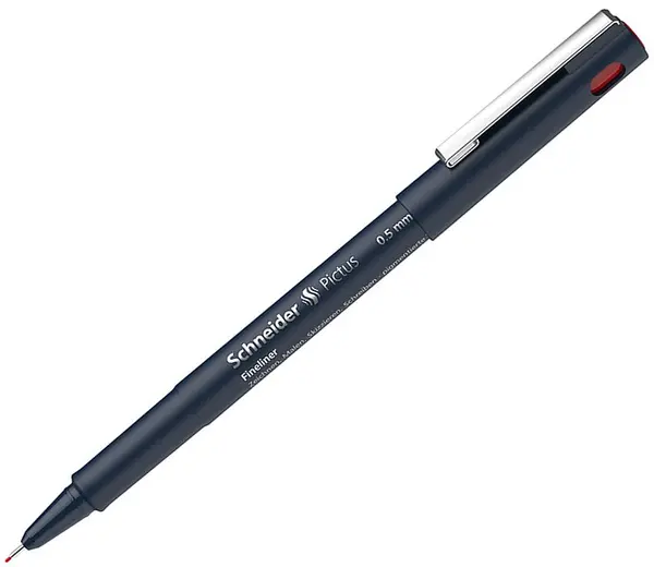 Liner Schneider Pictus - 0.5 mm, roșu