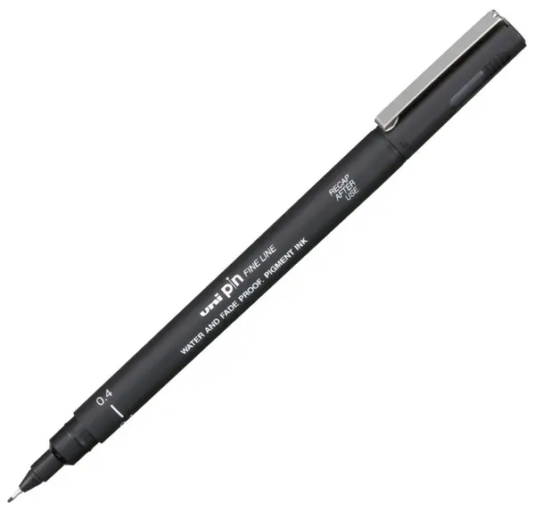 Liner Uniball Pin Fine – Negru, 0.04 mm